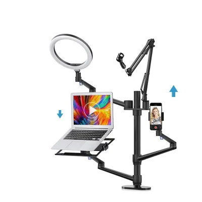 Phone and Laptop holder for live broadcast Professional device for vloggers and bloggers