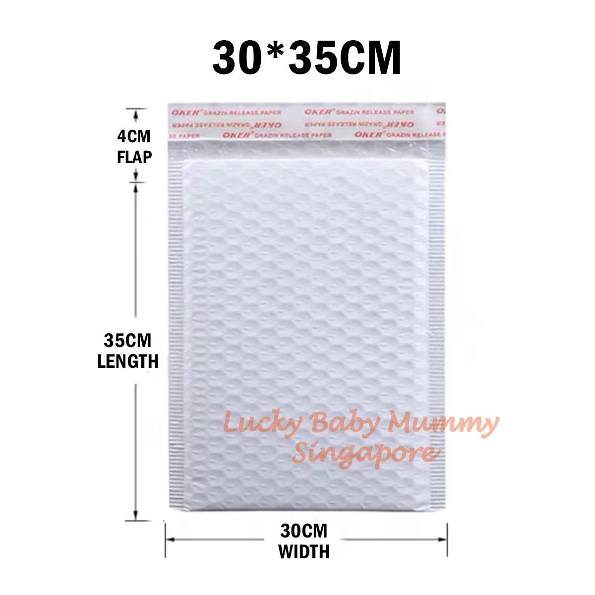 White Bubble Polymailer/Bubble Mailer Bag/Polymailer Bag with Bubble Wrap/Courier Bag/Padded Mailer Packaging Bag/Local Stock