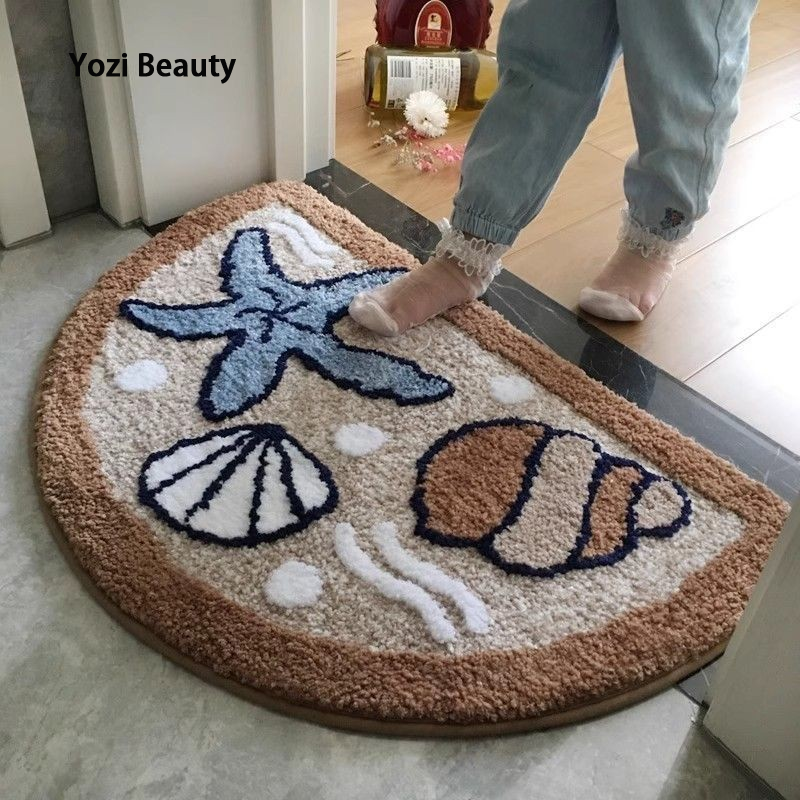 Bdo cartoon sanitary mat bathroom door absorbent foot mat quick drying soft foot bathroom non slip toilet door mat ราคา 89 บาท*ส่งฟรี