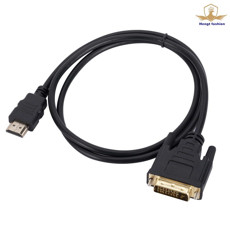 4K HD High Definition Multimedia Ports To DVI Adapter Cable 24+1 DVI To High Definition Multimedia Ports Bi-direction Converter Cable ราคา 57 บาท*ส่งฟรี
