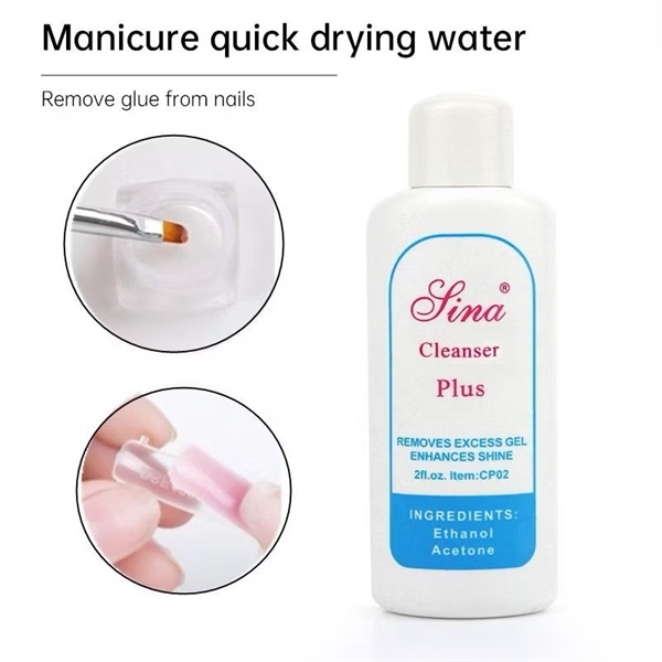 Nước lau gel cồn thơm Sina - Làm móng học nail