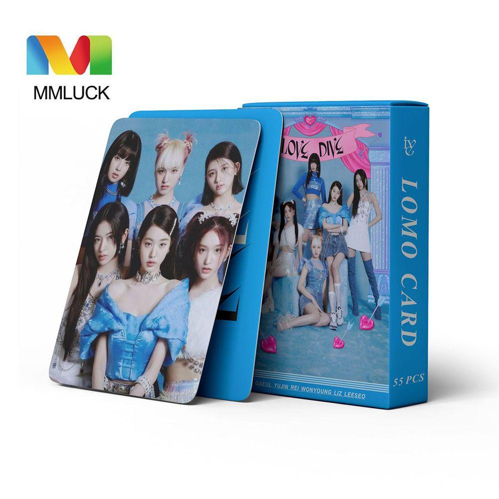 MMLUCK After Like IVE LOVE DIVE Small Photo Cards HD Printed Postcards