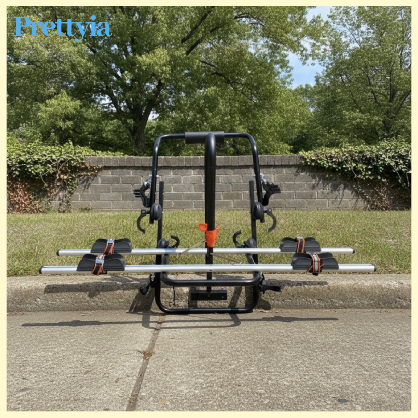 Prettyia Universal Trunk Bike Rack Solid Rear Cycle Rack Long-Lasting Cargo Carrier Sturdy for Car Travel Giá 8,103,926 Đồng*Miễn phí vận chuyển