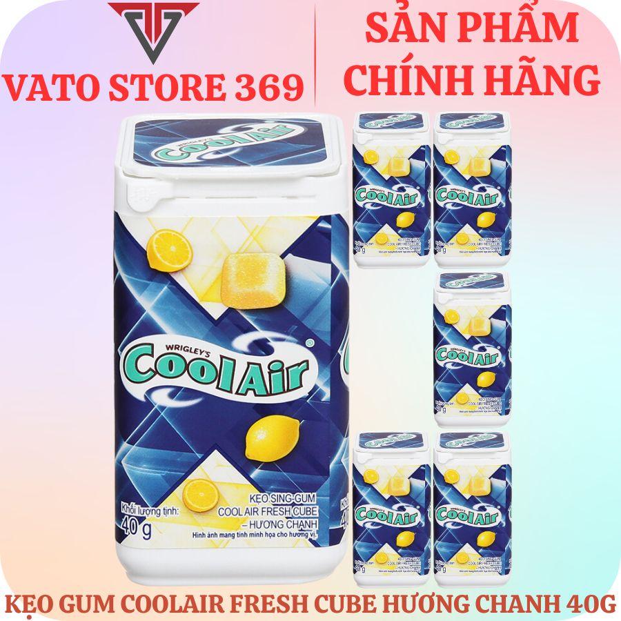 Kẹo sing-gum COOL AIR fresh cube hương chanh hủ 40g
