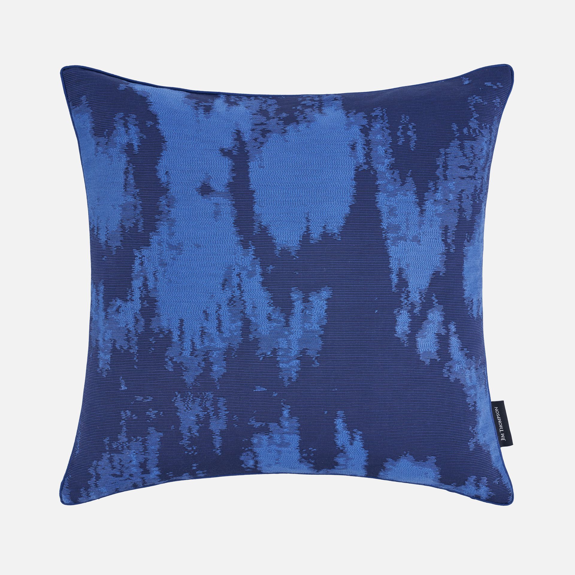 Ikat Weaving Tigris Cushion Cover 18" - Navy ราคา 1,750 บาท*ส่งฟรี