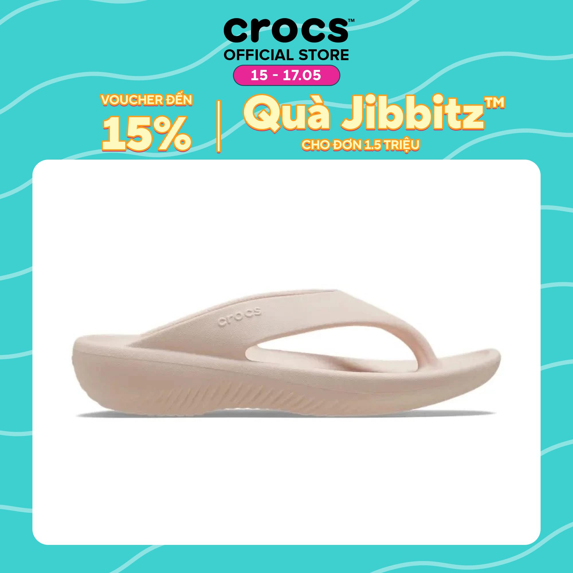 Dép Xỏ Ngón Nữ Crocs Mellow Recovery - Quartz - 211100-6UR