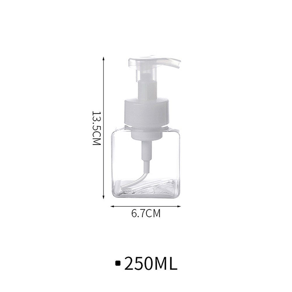 【Làm đẹp】 1 * Chai xịt bọt 250ml 450ml nhựa sức chứa lớn rỗng thực tế để sử dụng cá tuyết