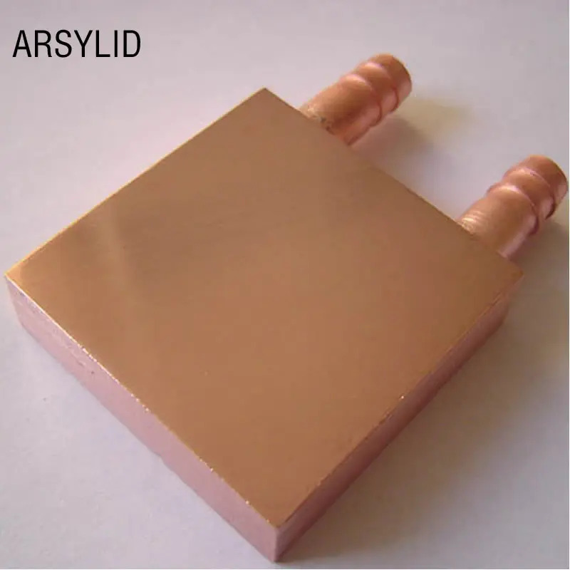 Khối làm mát nước bằng đồng 40*40mm dùng cho tản nhiệt CPU, đồ họa, GPU, bộ làm mát nước, tản nhiệt cho PC và laptop