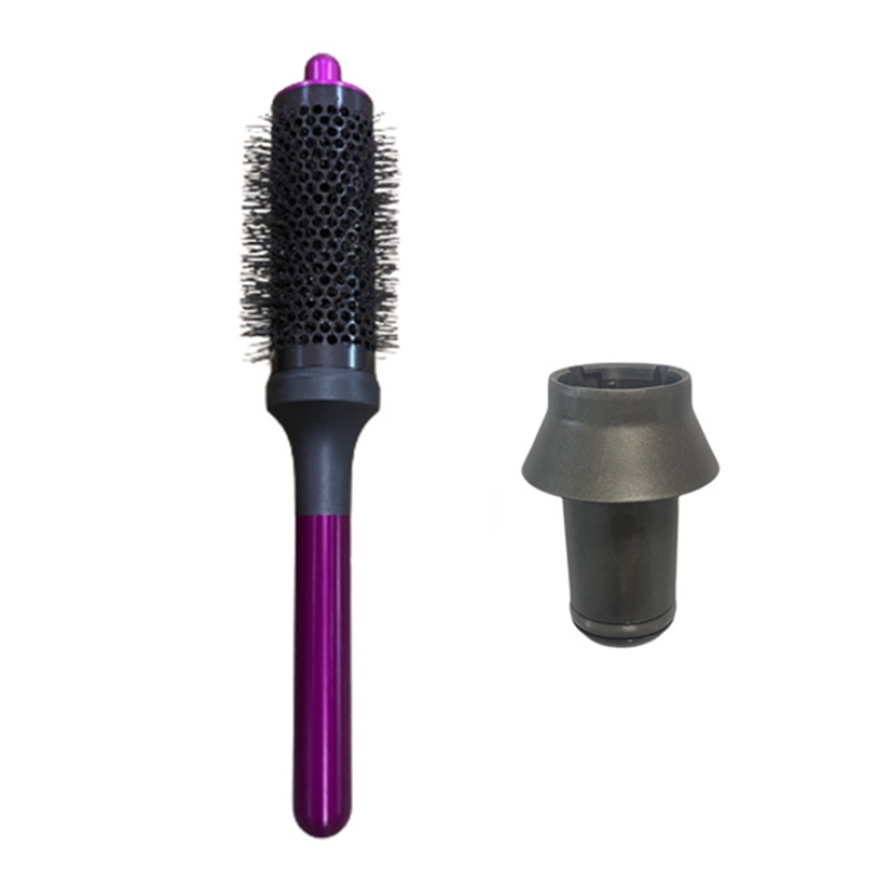 1 Set Hair Dryer Round Comb Multifunctional Dual-Purpose Cylinder Comb Set for Dyson Hair Dryer HD03/HD05/ HD08