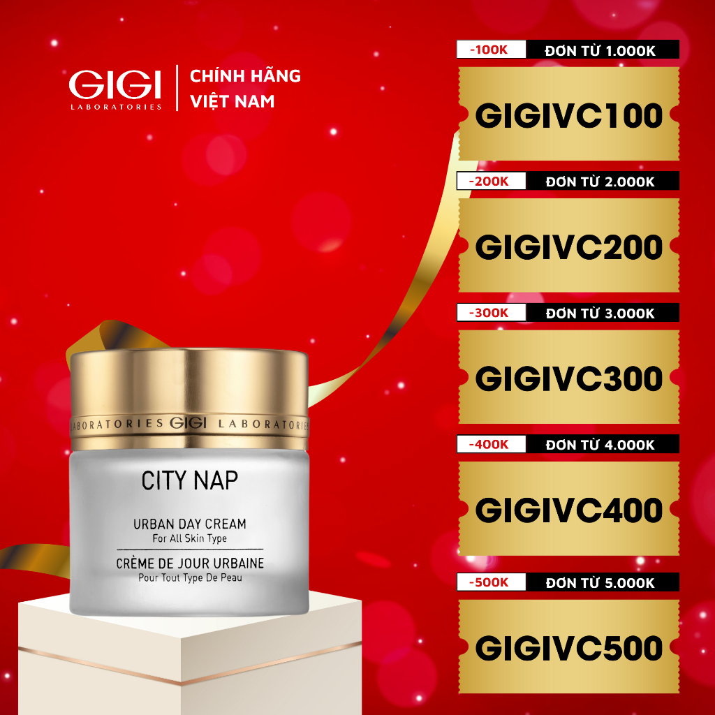 Kem dưỡng da ban ngày GIGI City Nap Urban Day Cream 50ml