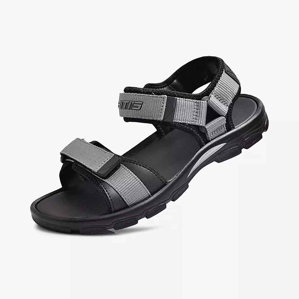 Dép Sandal/ Quai Hậu Nam BPB000200 Siêu Êm Chống Trơn Trượt Chính Hãng Bitis - Xám