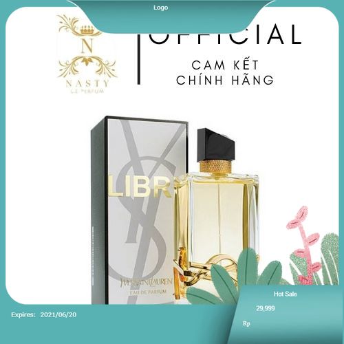Nước hoa chính hãng, Nước hoa Yves Saint Laurent Libre EDP, Nước hoa nữ, Nước hoa chiết
