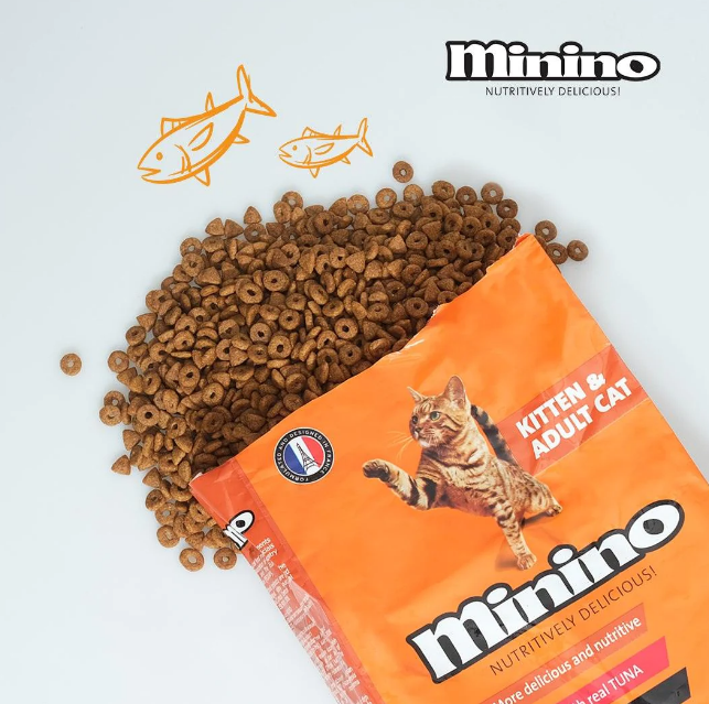 [7,5kg] Hạt Minino Cho Mèo Vị Cá Ngừ Bao Xá 7,5kg - Hạt Cho Mèo Mọi Lứa Tuổi MININO