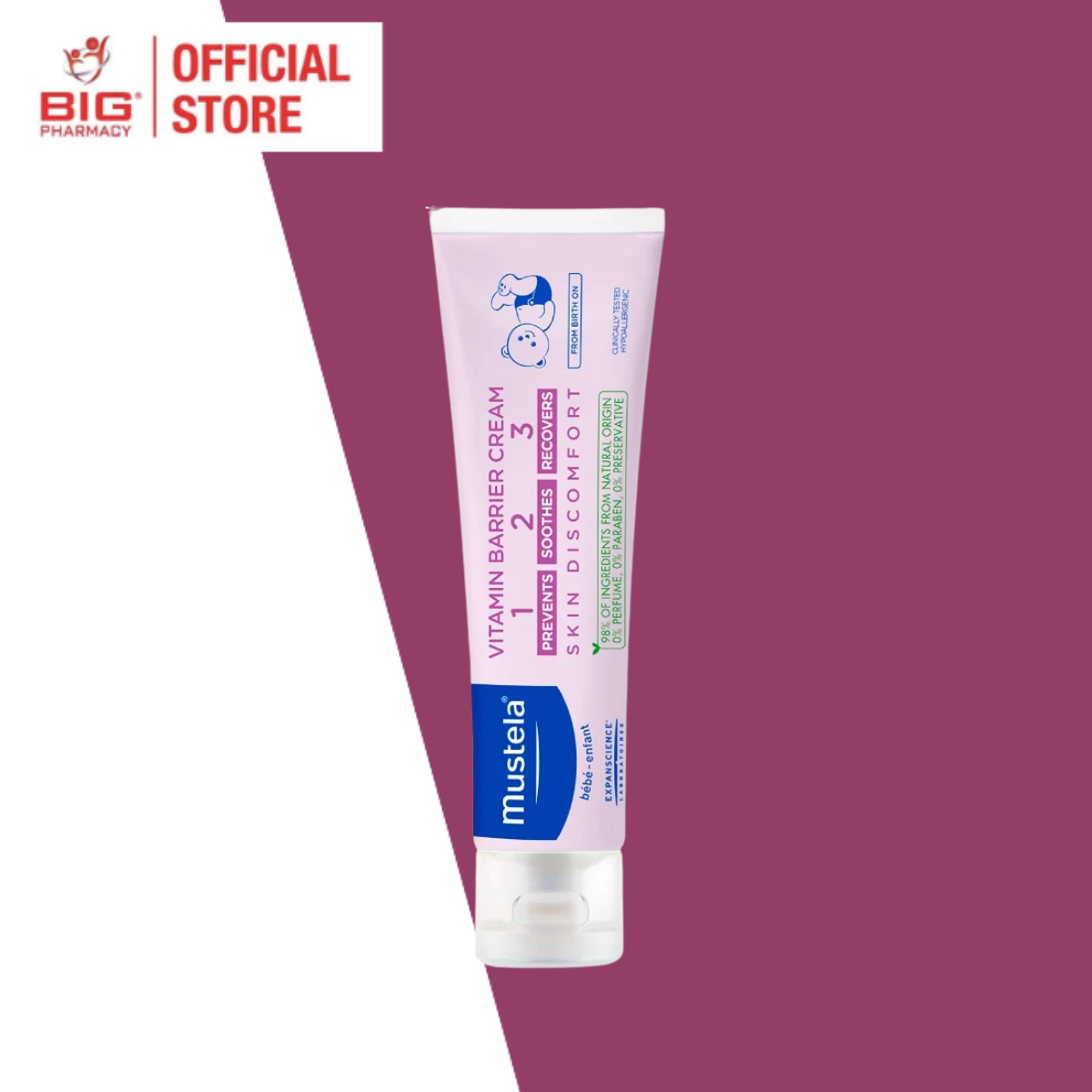 MUSTELA VITAMIN BARRIER CREAM 100ML