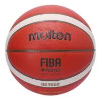 Molten Unisex Adults BG 4550 Basketball FIBA(Orange/Ivory)- Sports Direct Size 7