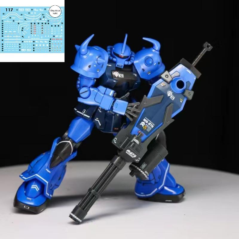 (Tặng Decal nước) Mô hình lắp ráp Robot gundam Gunpla HG B3 Gouf Custom HG 1/144 Chất liệu nhựa ABS 