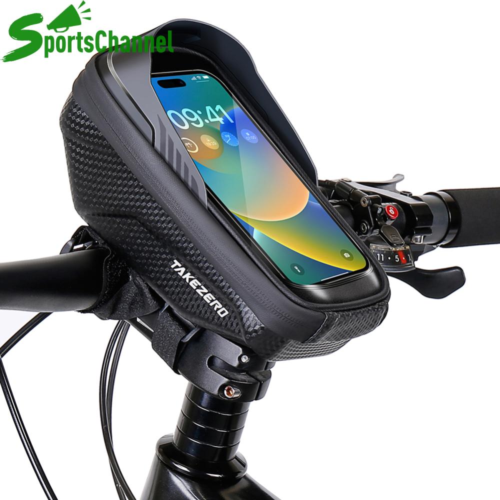 1L Xe Đạp Giá để điện thoại không thấm nước hỗ trợ màn hình cảm ứng cho điện thoại thông minh 4.7-6.8in