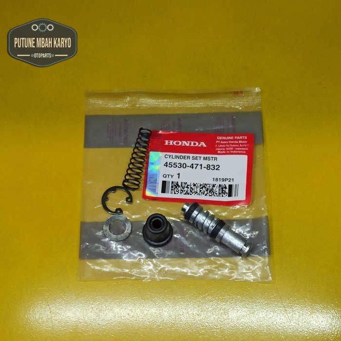 Seal Sil Master Rem Depan Honda Supra X 125 Karisma Tiger GL CBR KET Harga 7,880 rupiah*Gratis Ongkir