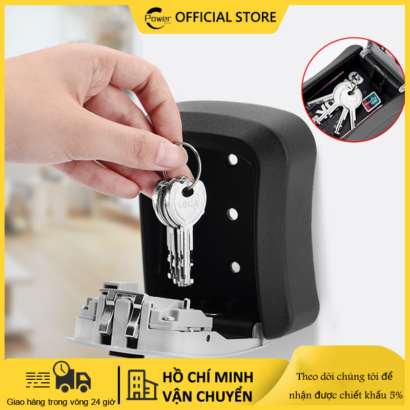 🔥FREESHIP🔥 Hộp khóa lockbox treo tường cho homestay