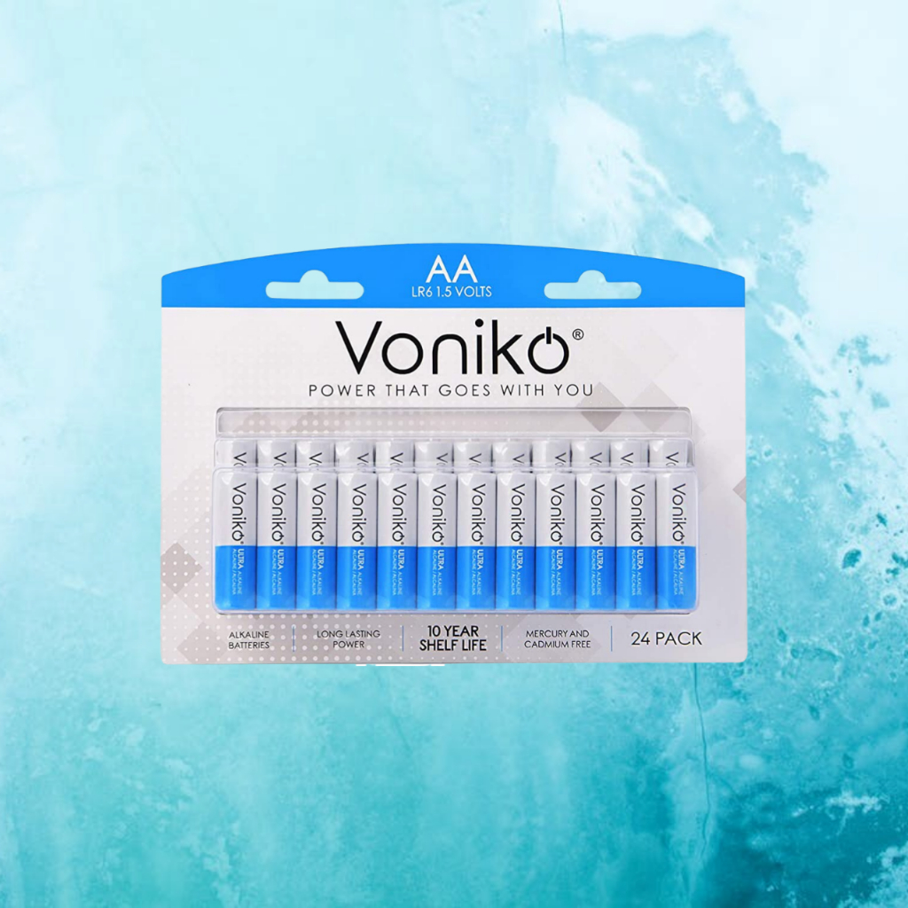 Hộp 24 viên pin aa voniko usa giá tốt - pin tiểu, pin alkaline vỉ 2 viên chính hãng - pin 2a lỗi 1 đổi 1 trong 7 ngày
