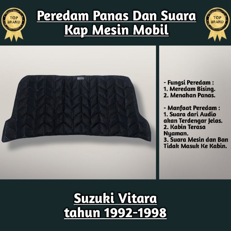 (SIGMA) Peredam Kap Mesin Mobil Suzuki Vitara Tahun 1992-1998 Harga 450,000 rupiah*Gratis Ongkir
