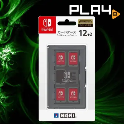 Nintendo Switch Hori 12 + 2 Card Case - Black