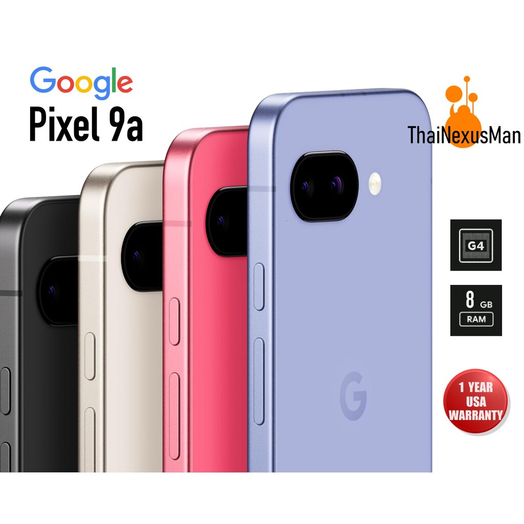 Google Pixel 9a with Gemini ราคา 17,990 บาท*ส่งฟรี