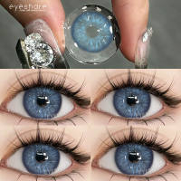 Eyeshare Softlens Turin Brown 1Pasang 14.2mm Gray Softlen Lensa Kontak Big Eyes