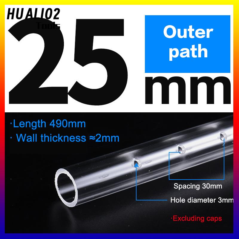HUALI02 Bể cá lọc mưa phun Bar dòng chảy ra ống trong suốt Acrylic mưa vòi hoa sen Outlet Ống kit bể cá Bộ lọc bên ngoài accessries - 9
