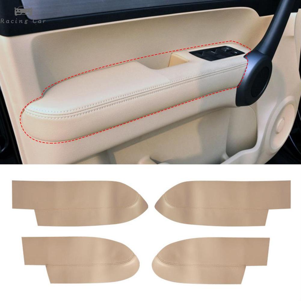Racingcar 2/4Pcs Microfiber Leather Car Front Rear Door Handle Panel Armrest Cover Protective Trim For Honda CRV 2007 2008 2009 2010 2011 Accessories ราคา 213 บาท*ส่งฟรี