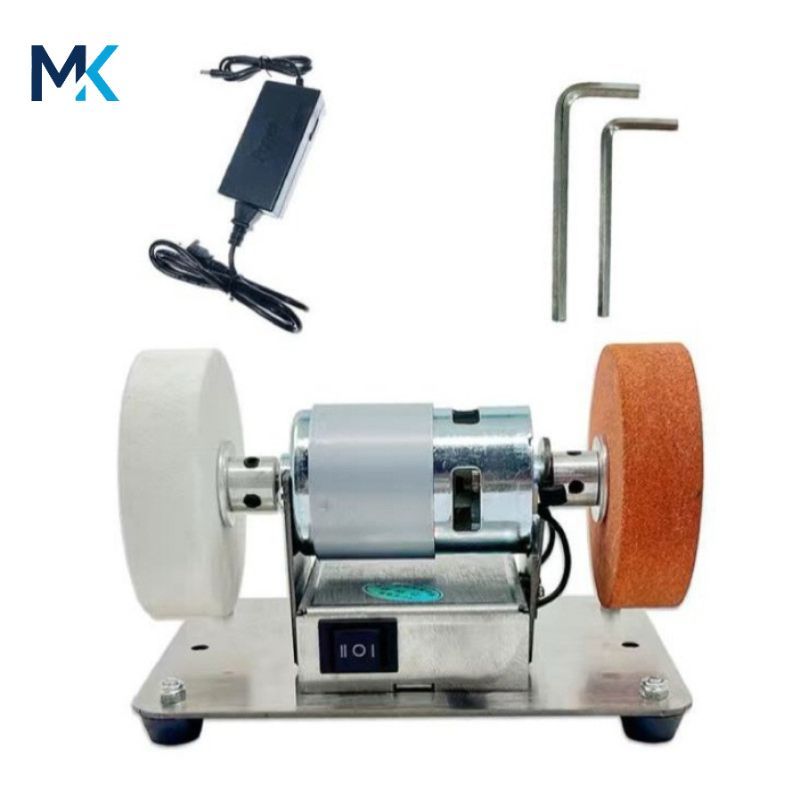 Máy mài dao kéo mini đa năng 2 đầu 220V, thiết bị lý tưởng cho gia đình, hiệu suất cao