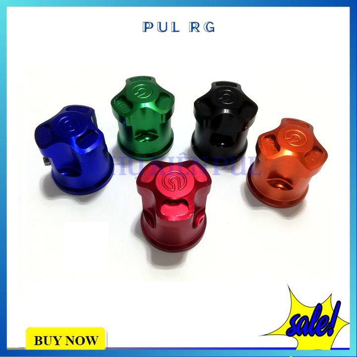 Ốc chụp giò đạp mẫu rizoma đủ màu sắc trang trí làm đẹp xe Wave Sirius...