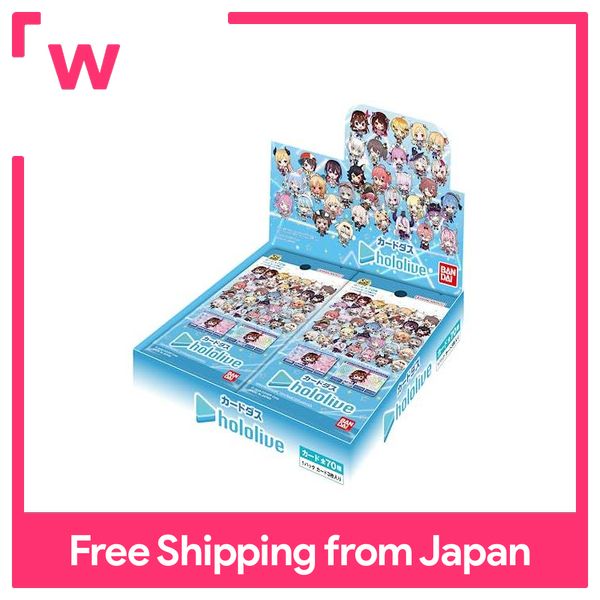 BANDAI thẻ nhựa DAS hololive (Hộp) 20 gói