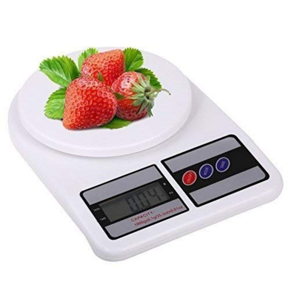 Qinaie 5/10kg bưu chính quy mô LCD kỹ thuật số Máy Cân điện tử chống tác động Cân thực phẩm nhà bếp nhựa
