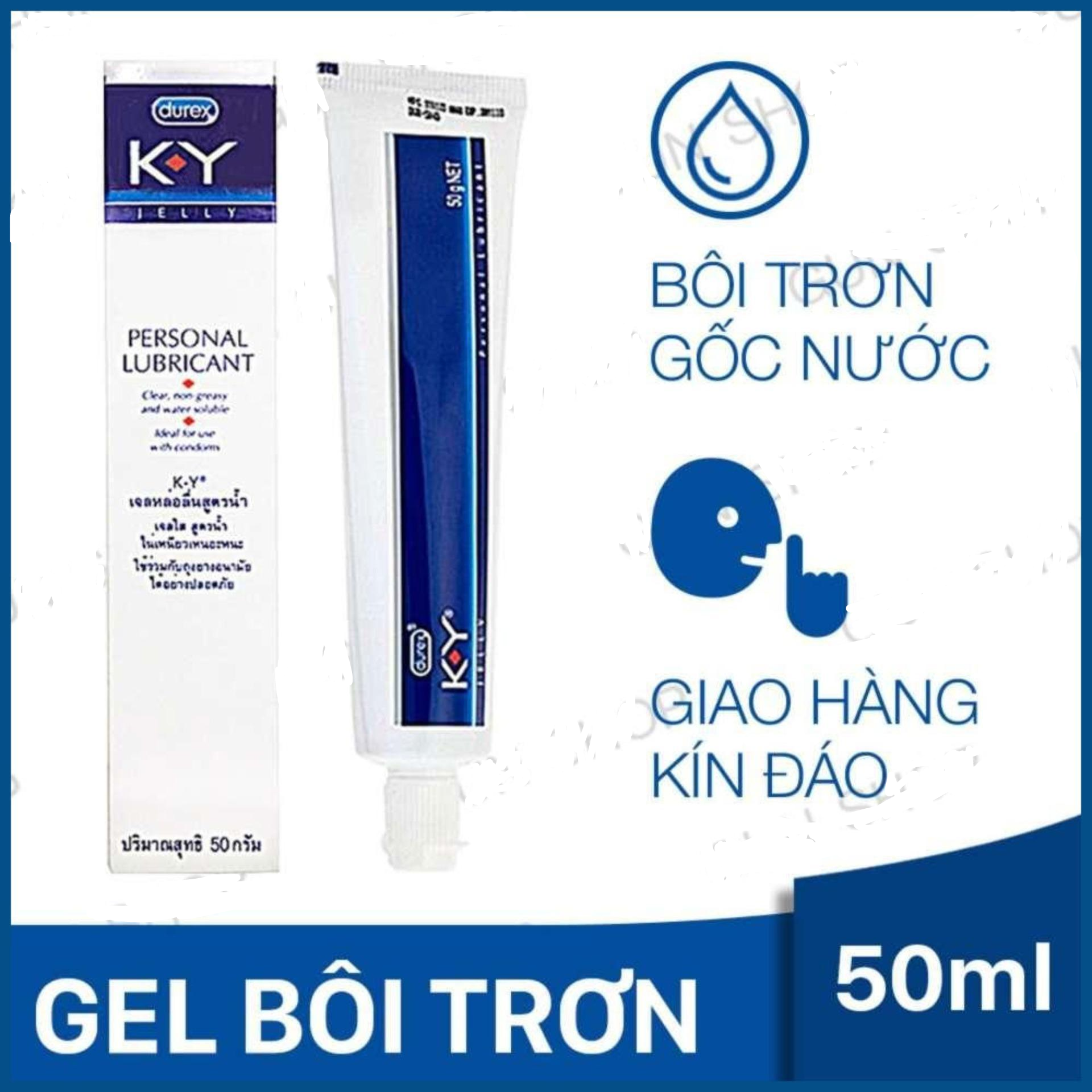 Gel bôi trơn Durex KY 50g - Thái Lan