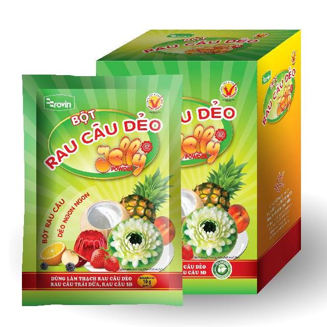 Bột rau câu dẻo hoàng yến hộp 120g