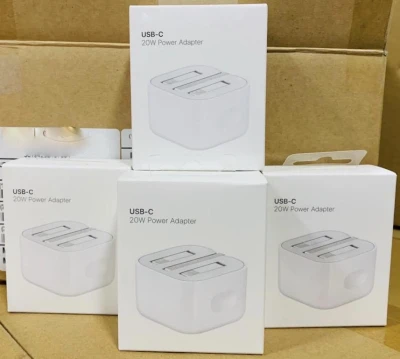 [SG]20W USB C Power Adaptor Fast Charging Apple iPhone iPad iPod Compatible With type c wire PD adaptor- support latest iPhone 13 / iPhone 12 and other models