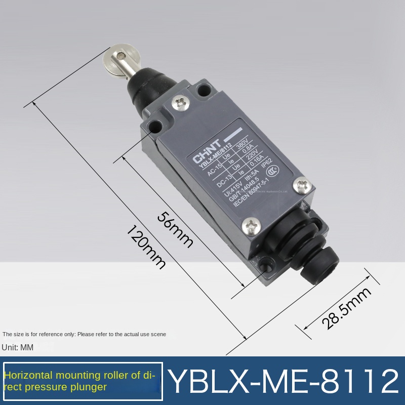 Công Tắc Hành Trình YBLX-ME-8112 | Tùy chọn YBLX ME 8108/8112/8104/8107/8111/8101/8169/9101/8122 CHINT – Điều Khiển Chính Xác
