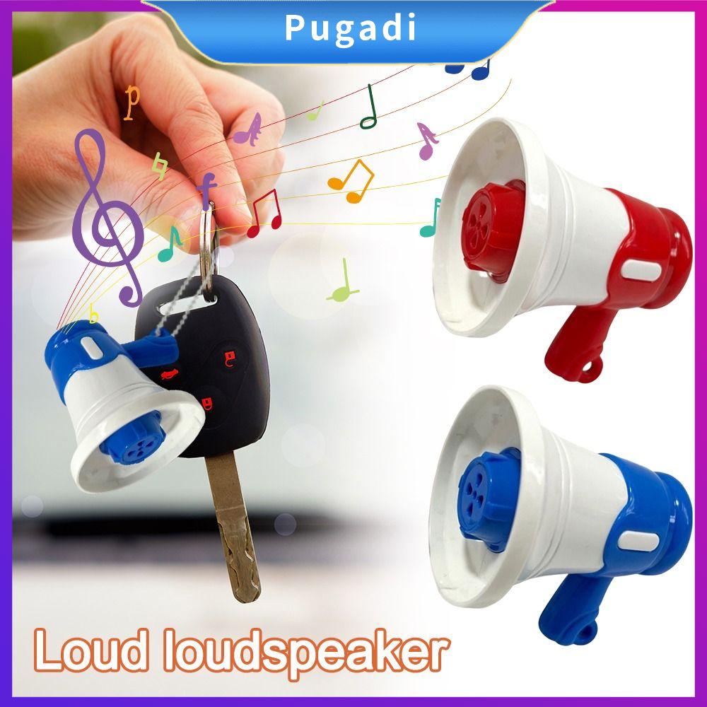 PUGADI Cầm tay Loa mini Với móc chìa khóa Có thể ghi Móc khóa ghi âm Quà Tặng Loa phóng thanh cho trẻ em