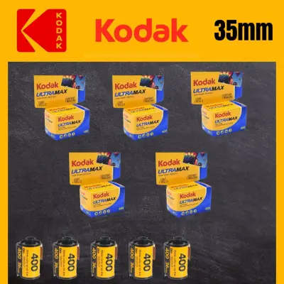 5 Rolls of Kodak Ultramax 400 Color Negative Film (ISO 400) Colour Film 35mm-36