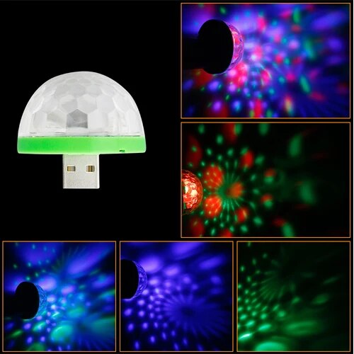 Đèn ban đêm LED đèn cho dịp lễ E27 RGB Blub 220V 110V 5V ổ cắm USB Lễ Hội Đèn sân khấu Giáng Sinh Trong Nhà 3W 6W Đảng