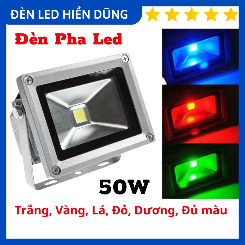 Đèn pha led 50w chuyên lắp ngoài trời
