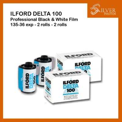 Ilford Delta 100 Professional B&W film 135mm-36 exp 2 Rolls