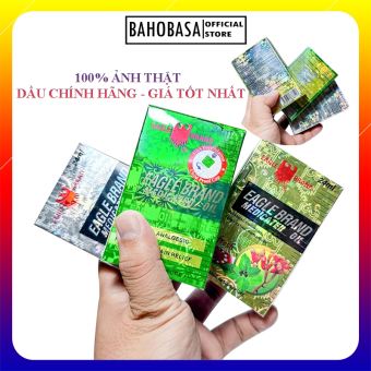 Dầu Gió Xanh Con Ó 2 Nắp Thơm Nóng Video Chi Tiết Chính Hãng Xuất Usa Bao Bì Dạ Kim Phản Chiếu Tem Bảy Màu