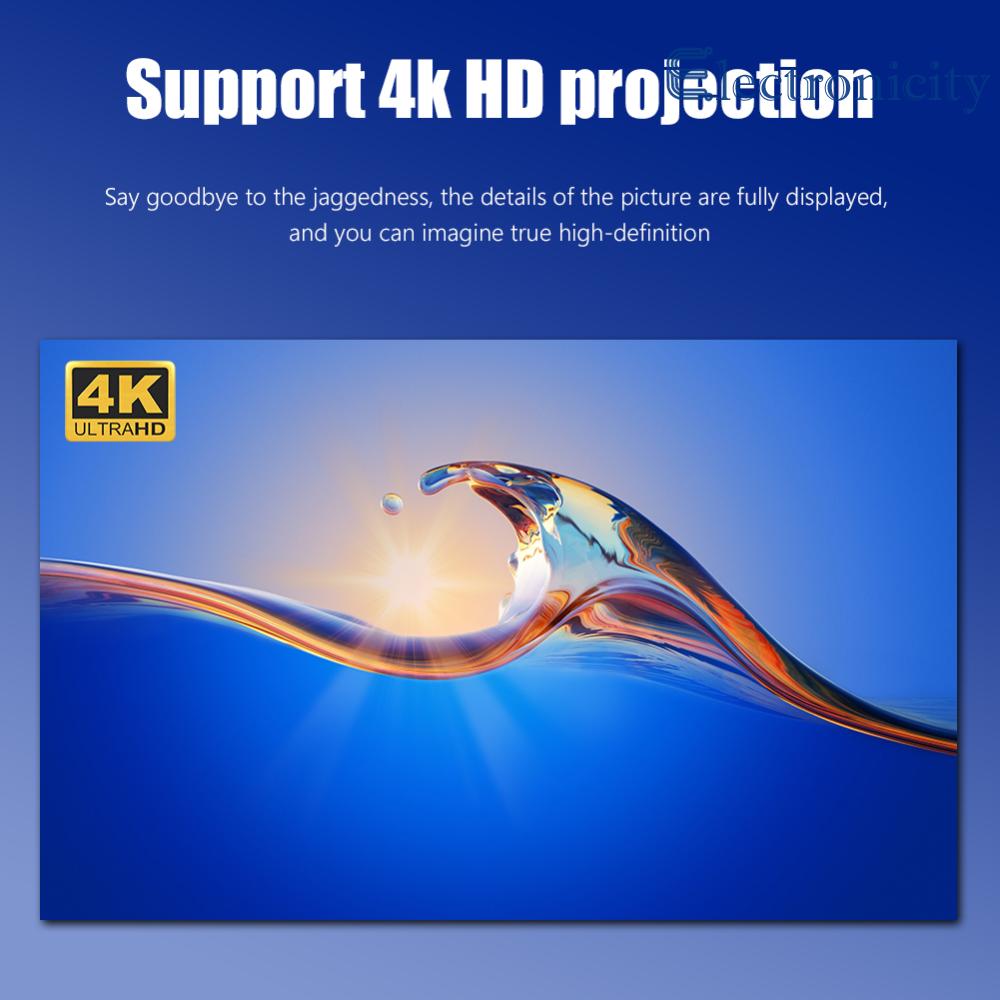 16 9 kim loại Màn hình máy chiếu 4K HD chống ánh sáng chiếu Rèm cho ngoài trời KTV