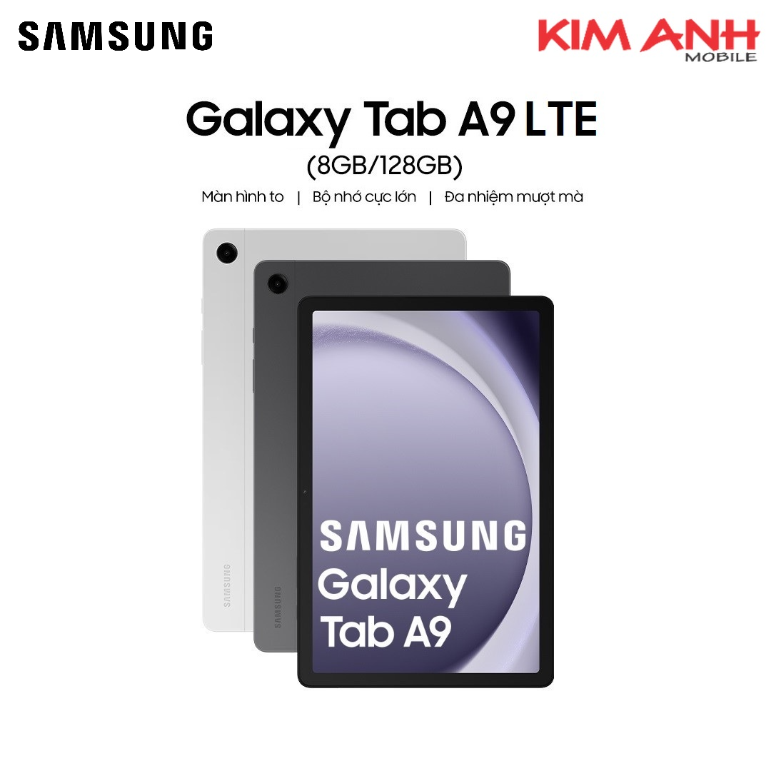 Máy tính bảng samsung galaxy tab a9 lte - hàng chính hãng - bh 12 tháng