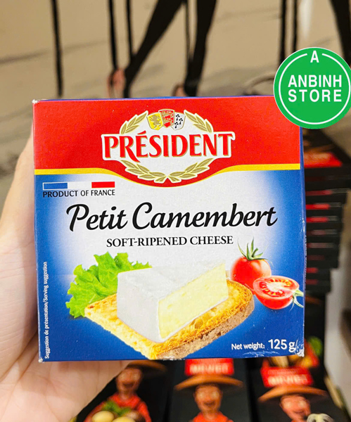 Date 04/27 Phô Mai Mềm Ủ Chín Petit Camembert Président 125g