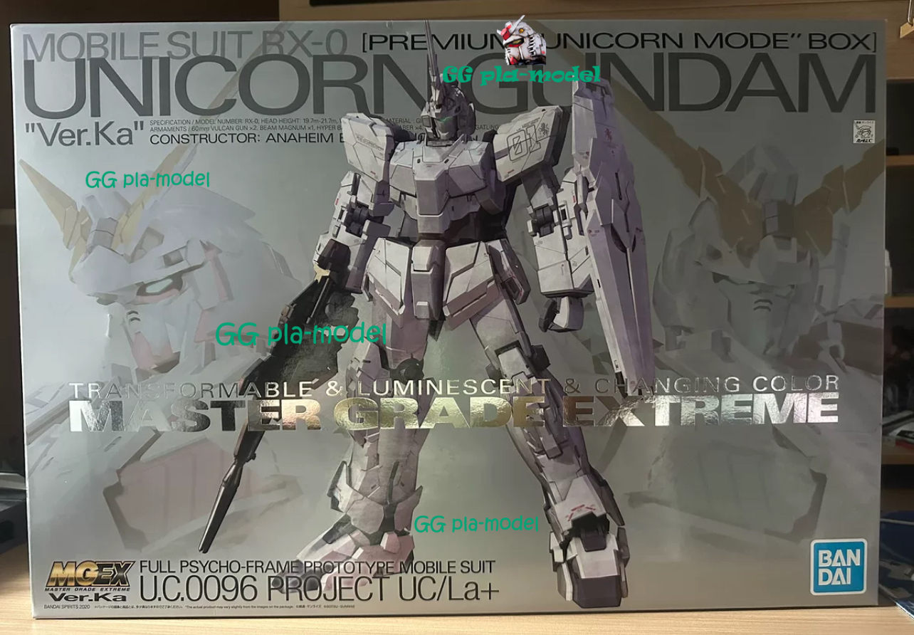 GG Premium Bandai Model 1/100 MASTER GRADE EXTREME MGEX [PREMIUM ''UNICORN MODE'' BOX] UNICORN Gμndam Ver.Ka ราคา 14,223 บาท*ส่งฟรี