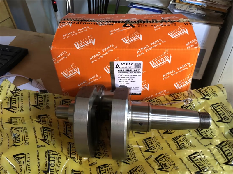 Trục khuỷu máy Vikyno 125/Kubota 125 hàng Ấn Độ