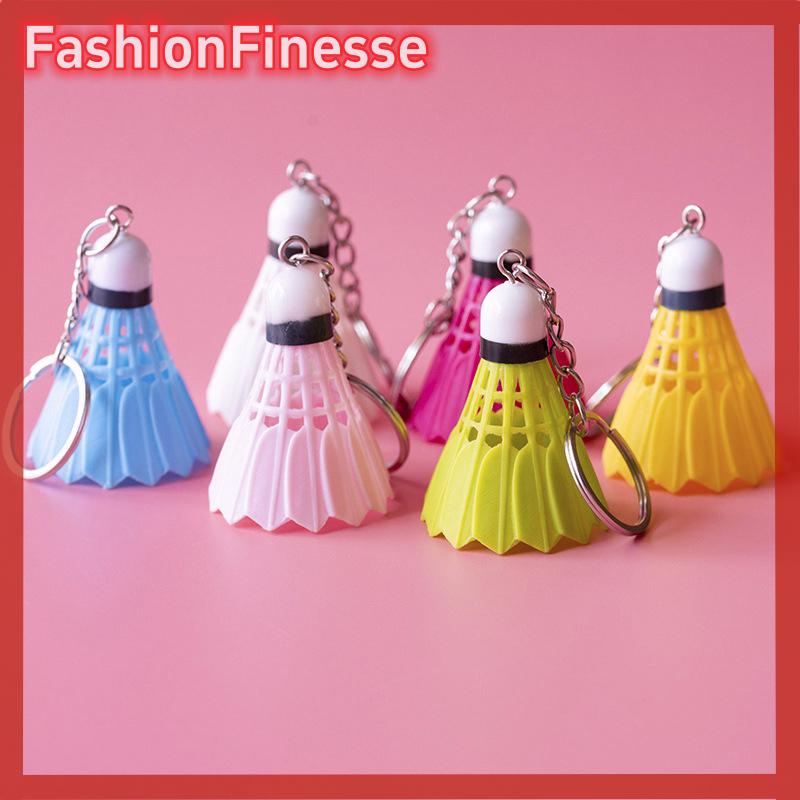 [FinesseE] Móc Khóa cầu lông mini sáng tạo móc khóa cầu lông dễ thương móc khóa quà tặng